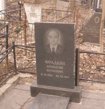 Фрадкин Афанасий (Хоня) Наумович