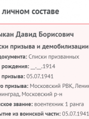 Штыкан Давид Борисович